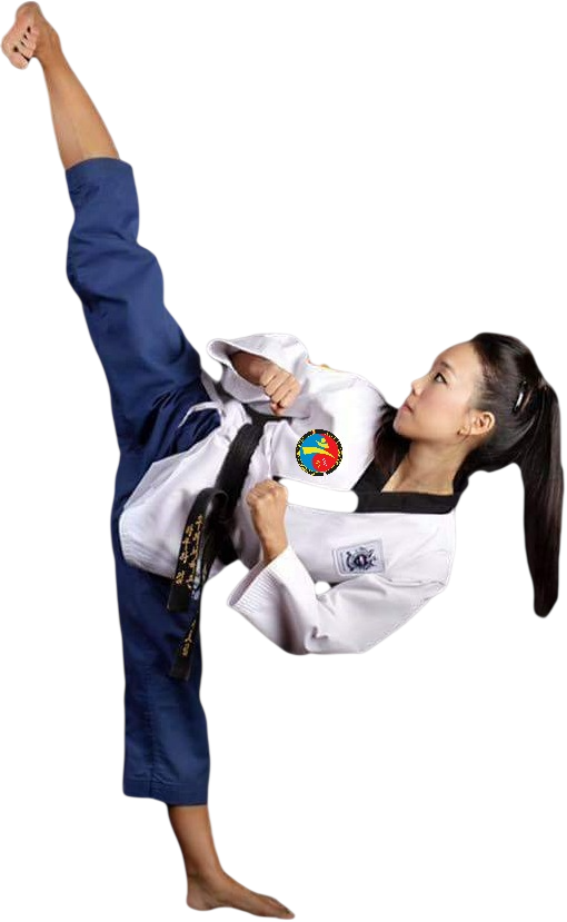 Taekwondo-patada-frontal